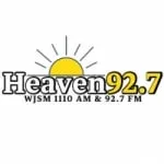 Logo da WJSM Heaven 1110 AM 92.7 FM