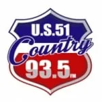 Logo da WKBQ 93.5 FM