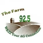 Logo da WKZZ 92.5 FM The Farm