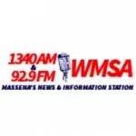 Logo da WMSA 1340 AM 92.9 FM