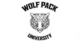 Logo da Wolf pack university radio