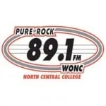 Logo da WONC 89.9 FM Pure Rock