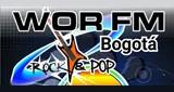 Logo da WOR FM Rock y Pop Bogotá