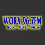 Logo da WORX 96.7 FM