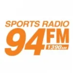 Logo da WTJF Sports Radio 1390 AM 94.9 FM