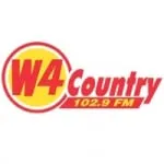 Logo da WWWW 102.9 FM W4 Country