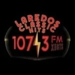 Logo da XHGTS Laredos Classic Hits 107.3 FM