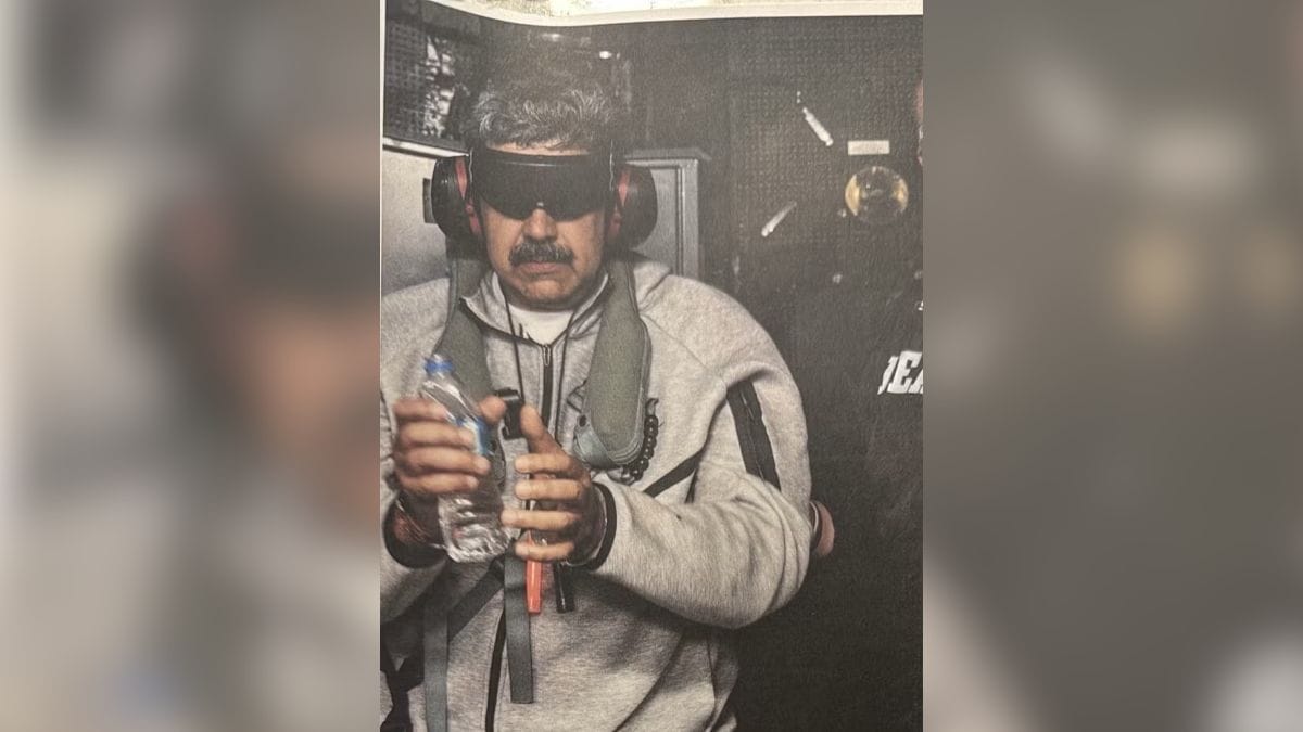 Trump divulga foto de Maduro vendado e aparentemente algemado