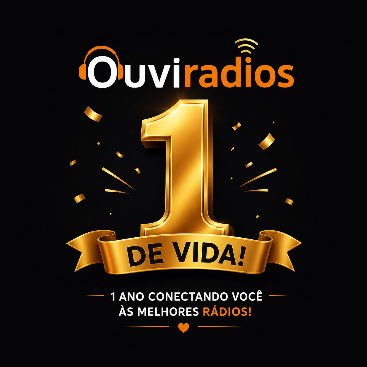 OuviRádios 1 ano de vida