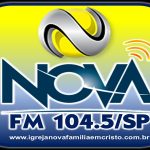 Logo da emissora RÁDIO NOVA FM 104,5